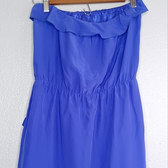 Amanda Uprichard Strapless Silk Dress - Picture 5 of 15